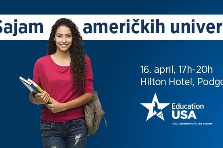 EducationUSA mreža i Ambasada SAD u Podgorici organizuju Sajam američkih univerziteta