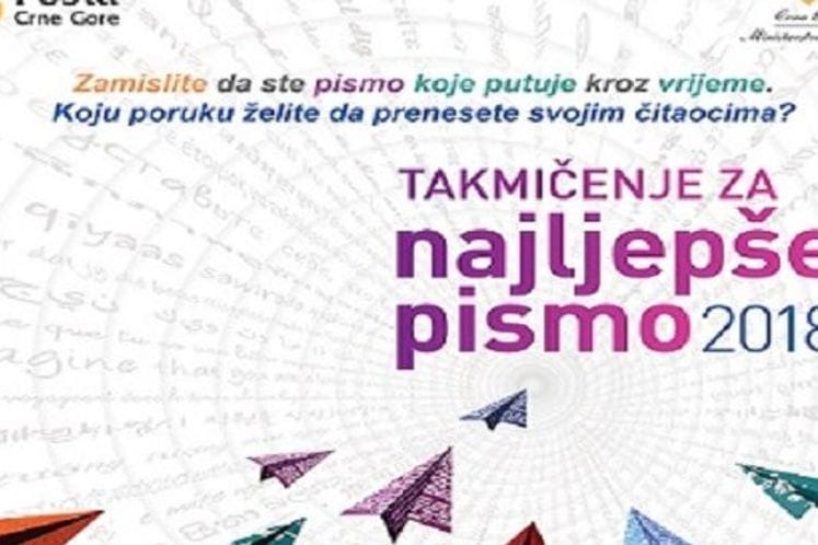 Anastasija Petrović pobjednica Takmičenja za najljepše pismo