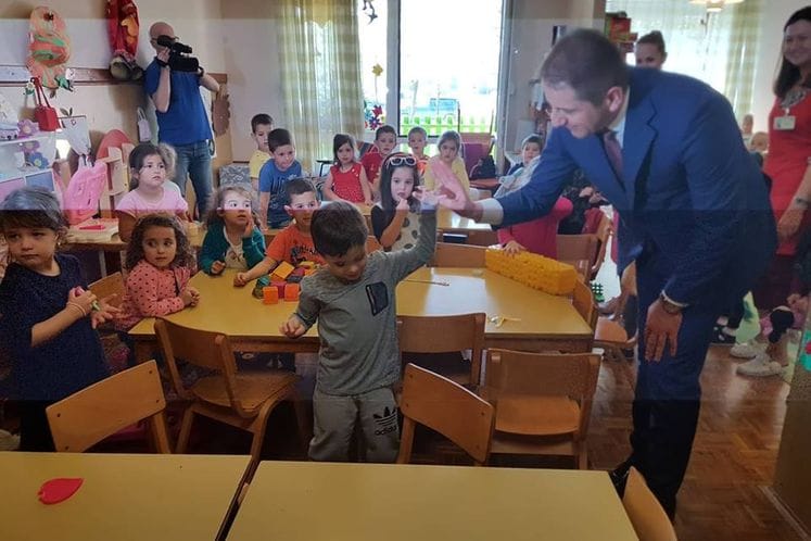 Šehović u Baru: Uskoro počinje gradnja vrtića vrijednog preko 2.5 miliona eura