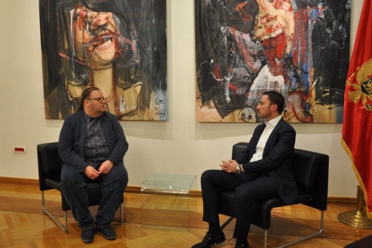 Susret ministra Bogdanovića i makedonskog ministra kulture Roberta Alagjozovskog