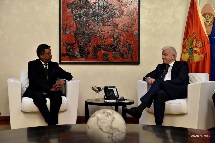 Premijer primio Binoda Čodrija: CG Corp Global zainteresovana za investicije u Crnu Goru