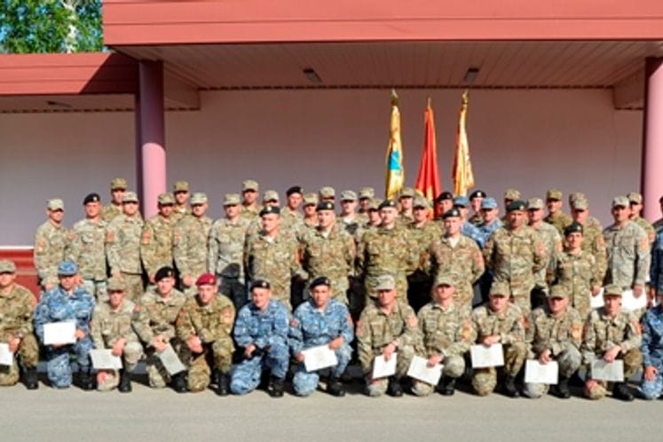 U Danilovgradu završen Napredni vojnički kurs