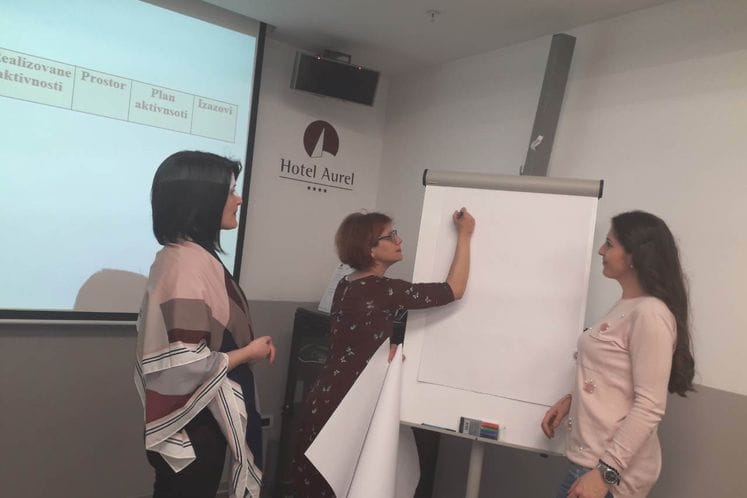 Održan drugi modul obuka za rad interaktivnih službi u Baru, Ulcinju, Cetinju i Podgorici