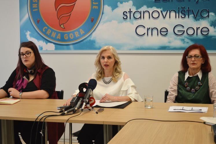 Obraćanje generalne direktorice dr Drešević na konferenciji za medije povodom Svjetskog dana borbe protiv alkoholizma