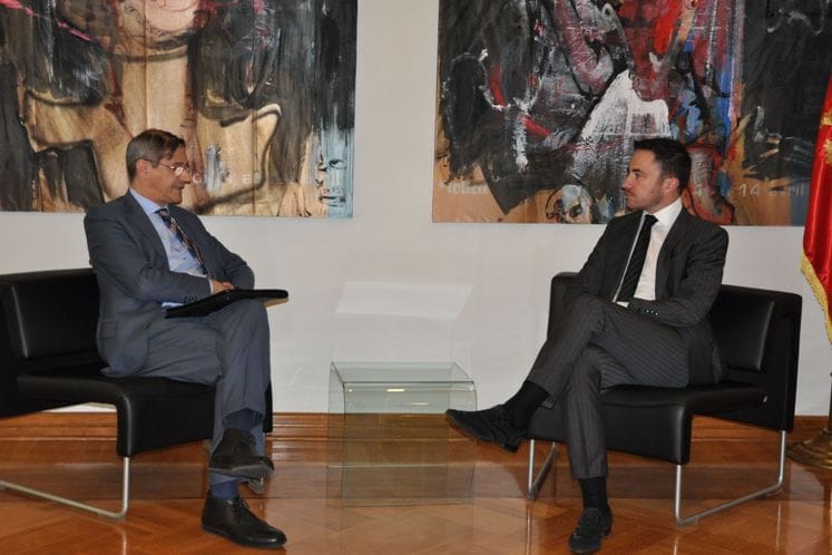 Ministar Bogdanović i ambasador Zelioli razgovarali o daljoj saradnji u oblasti kulture