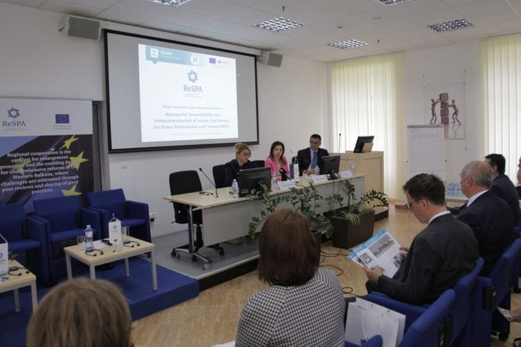 Saopštenje: Regionalna konferencija o menadžerskoj odgovornosti i profesionalizaciji visokorukovodnog kadra za bolje rezultate i odgovornost