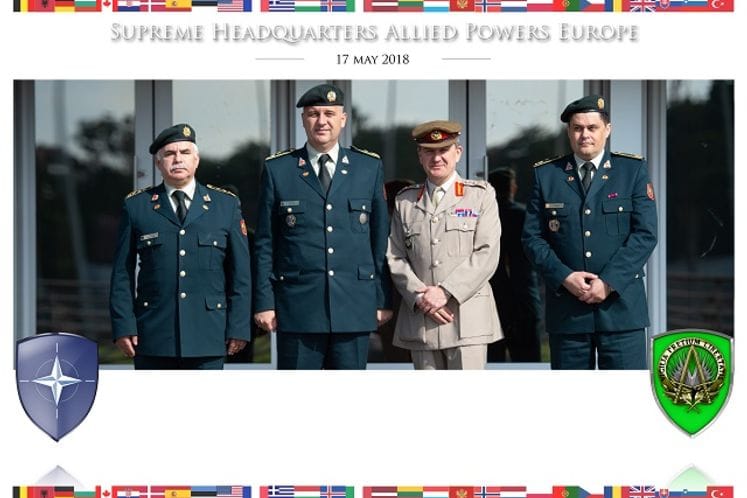 Posjeta brigadnog generala Daković NATO komandi za operacije u SHAPE, Mons, Belgija