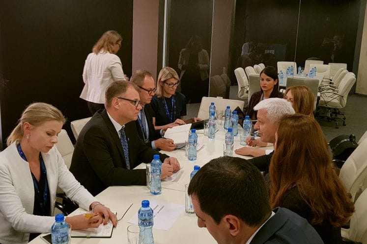 SOFIA: Prime Ministers Marković, Sipilä agree to strengthen cooperation between Montenegro and Finland in field of energy
