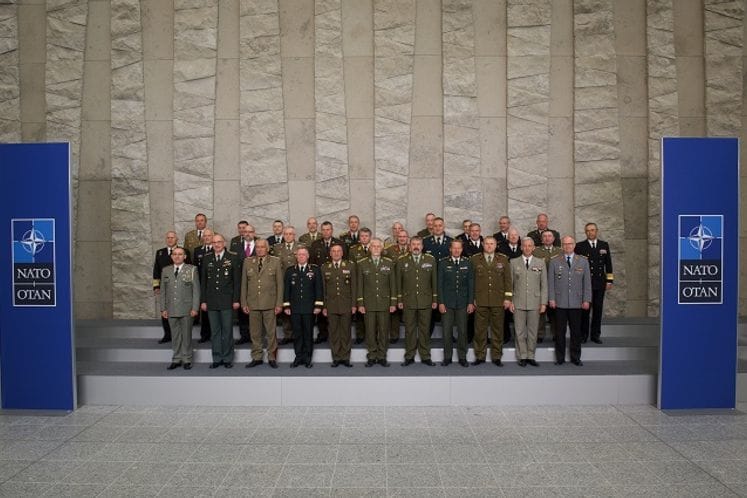 Daković na sjednici NATO Vojnog komiteta u Briselu