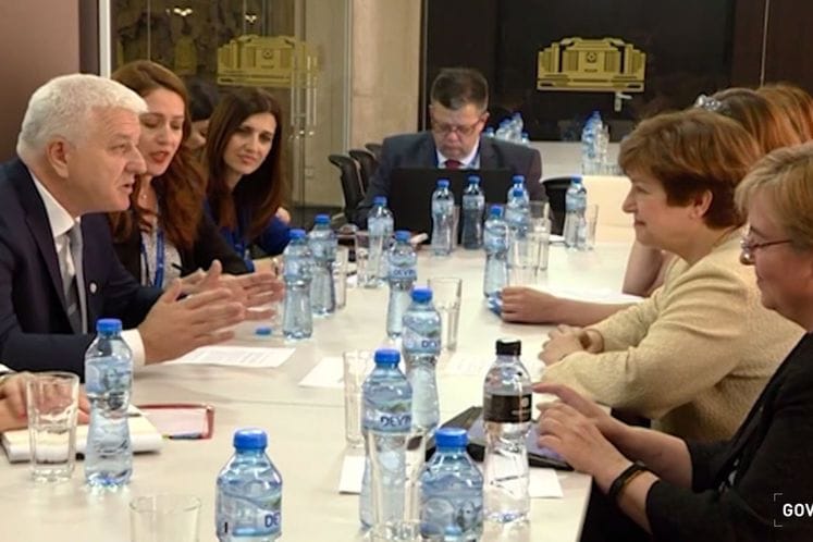 SOFIJA: Predsjednik Vlade Duško Marković razgovarao sa glavnom izvršnom direktorkom Svjetske banke Kristalinom Georgijevom