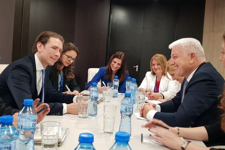 PMs Marković and Kurz meet in Sofia: Austria is strong EU advocate of Western Balkans