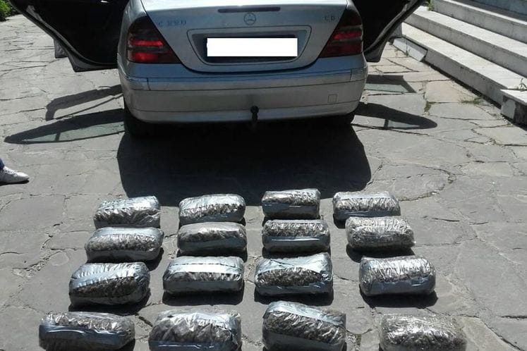 Cetinje: Pronađeno i oduzeto oko 21 kg skanka; dva lica lišena slobode