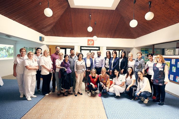 Regionalna direktorka UNICEF-a za Evropu i Centralnu Aziju posjetila inkluzivni vrtić u Nikšiću