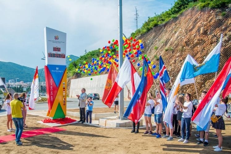 Svečano otkriveni Olimpijski sat, odbrojava dane do početka Igara malih zemalja “Montenegro 2019”