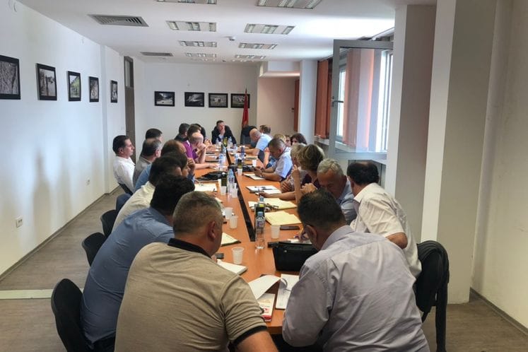 Održan sastanak sa predstavnicima službi zaštite i spašavanja
