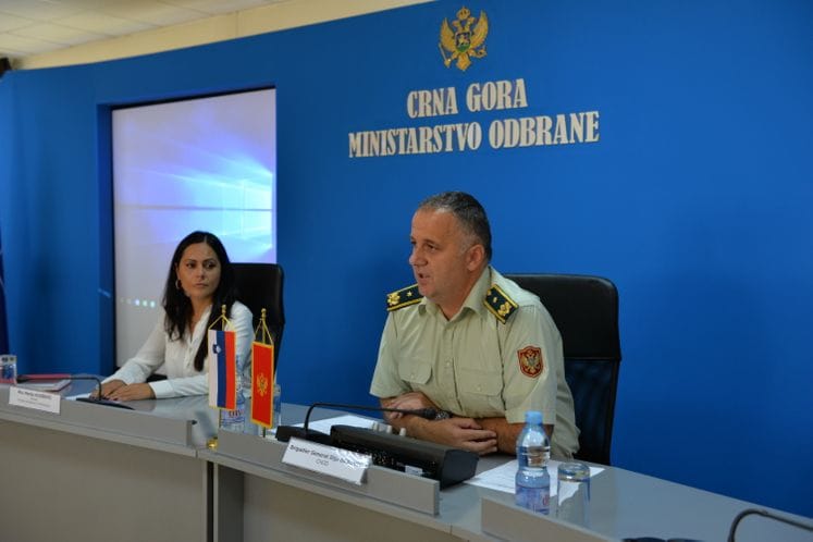 Polaznici Generalštabnog kursa slovenačkog Centra vojnih škola u posjeti Ministarstvu odbrane