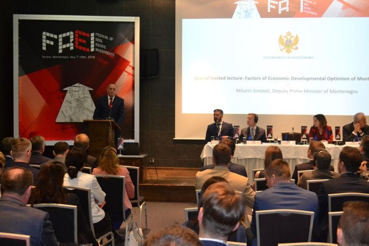 Potpredsjednik Simović otvorio FREI: CG ekonomija nastavlja dinamičan rast, BDP će biti iznad planiranog