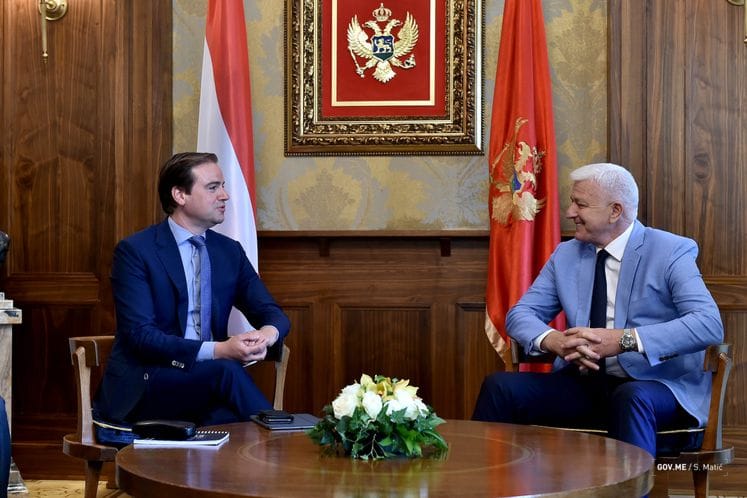 Premijer Marković primio delegaciju Parlamenta Holandije: Težište CG je na evropskim integracijama i reformama koje treba dovršiti