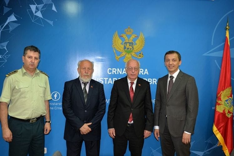 Hodžić i Đurović kod Boškovića povodom Dana Evrope i 75 godina Bitke na Sutjesci