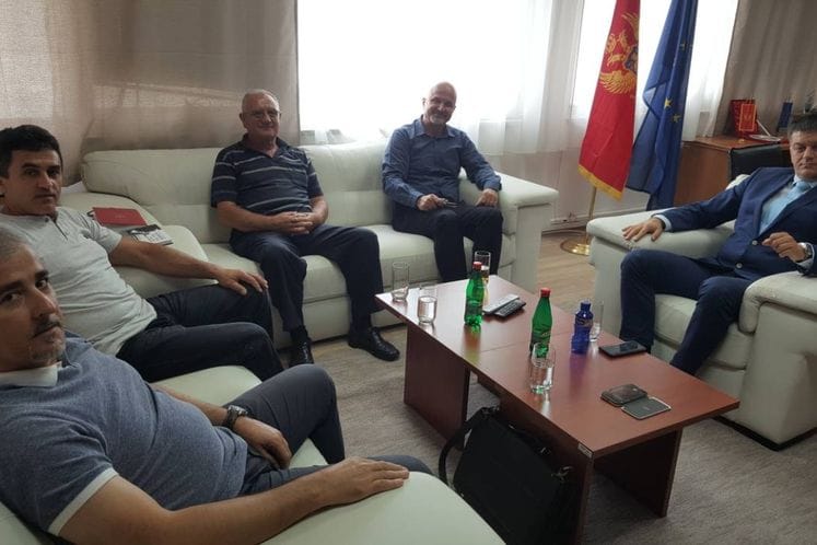 DIREKTOR MITROVIĆ PRIMIO PREDSJEDNIKA ZAJEDNICE CRNOGORACA U ALBANIJI