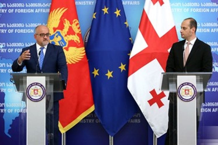 Minister Darmanović pays first official visit to Georgia: Consulate of Montenegro opened in Tbilisi