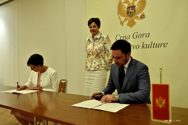 Potpisan Memorandum o saradnji između Ministarstva kulture Crne Gore i Arheološkog instituta Austrije