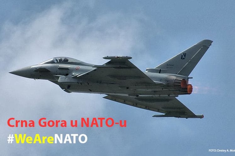 U utorak, 5. juna početak i pokazna vježba kontrole crnogorskog neba u okviru NATO-a