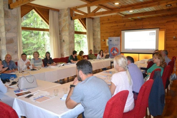 Realizovana obuka o smanjenju rizika od katastrofa za predstavnike lokalnih uprava, obrazovnih i zdravstvenih institucija
