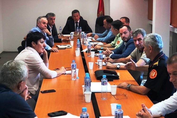 Saopštenje Operativnog štaba za zaštitu i spašavanje