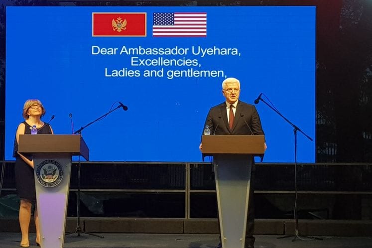 PM Marković at celebration of US Independence Day: Montenegro’s membership in NATO will permanently bind two countries together, US support crucial for WB stability