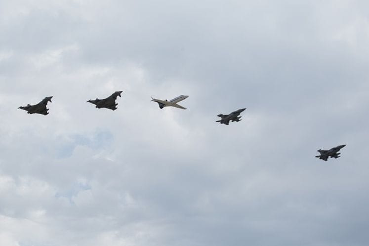 Počela NATO misija Air Policing: Italijanski i grčki borbeni avioni štite od danas vazdušni prostor Crne Gore