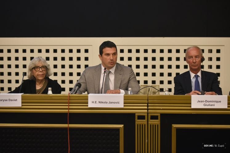 Ministar Janović otvorio konferenciju o Evropskoj perspektivi Zapadnog Balkana i saradnji mladih