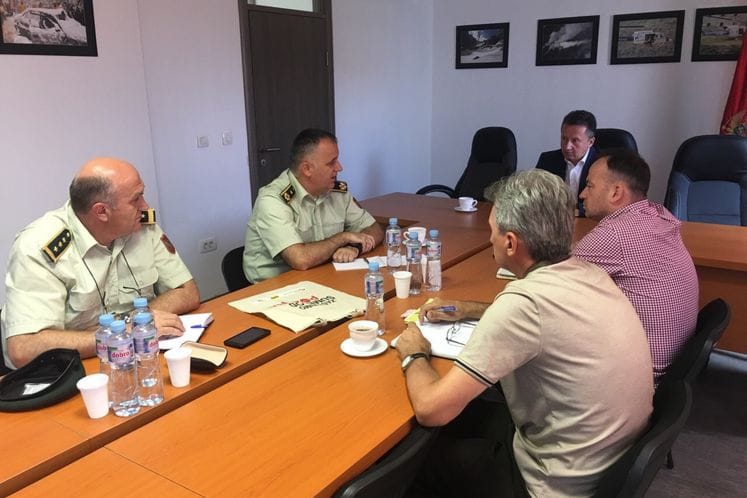 Predstavnici Direktorata za vanredne situacije i Vojske Crne Gore spremni za predstojeću požarnu sezonu