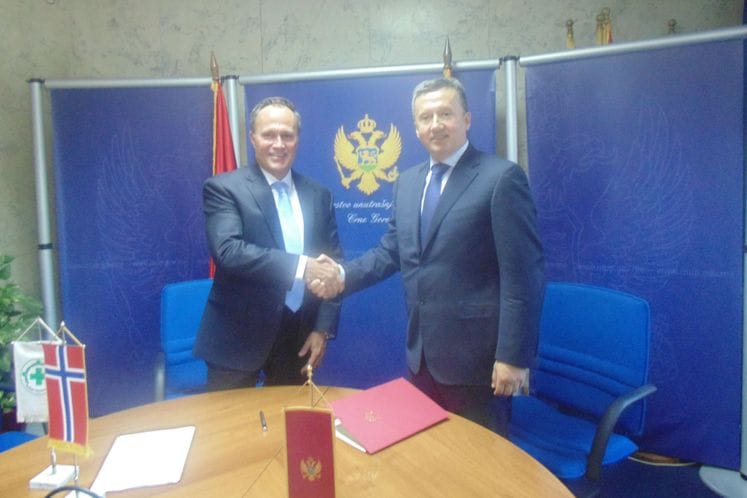 A Memorandum signed between the Ministry of the Interior and the Norwegian People's Aid