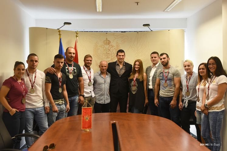 Ministarstvo sporta nagradilo osvajače medalja na evropskom prvenstvu u ju-jitsu sa 18.500 eura