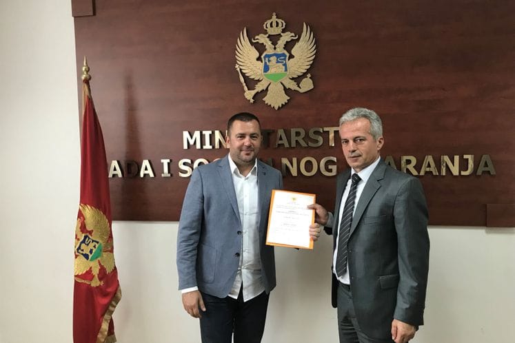 Licenca za JU Dom starih “Bijelo Polje”