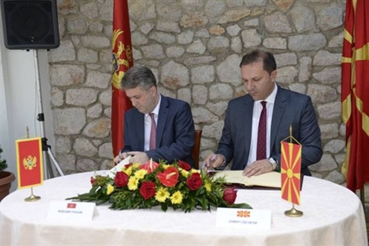 Nuhodžić, Spasovski: Montenegro fully supports Macedonia in upcoming European and Euro-Atlantic integration processes
