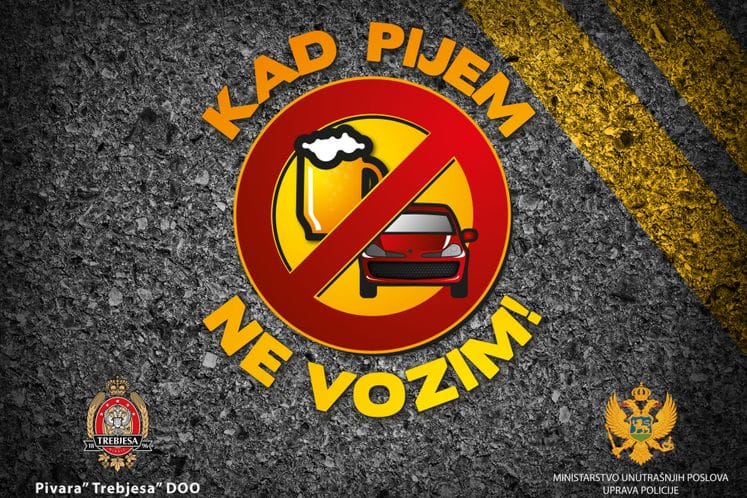 Danas počela kampanja „Kad pijem ne vozim“/VIDEO