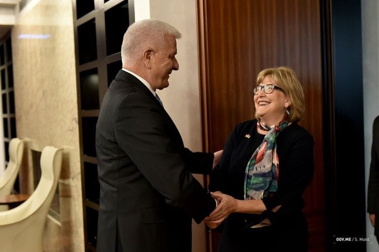 Predsjednik Marković primio u oproštajnu posjetu ambasadorku Ueharu: Crnu Goru i SAD vezuje trajno prijateljstvo i partnerstvo