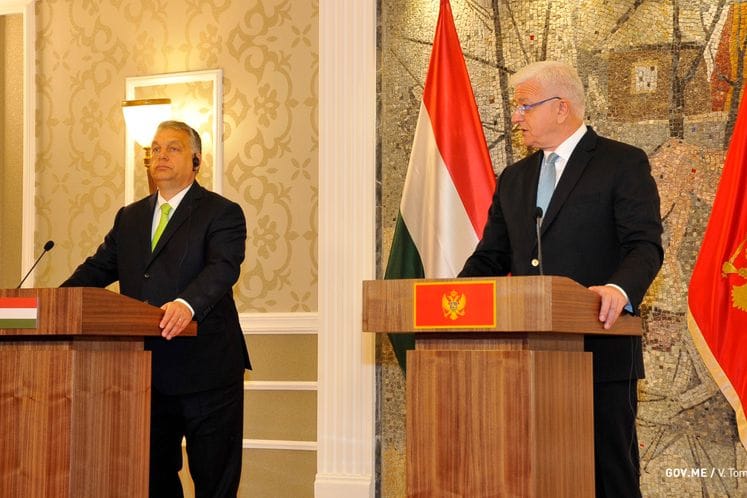 Premijeri Marković i Orban: Odnosi CG i Mađarske na najvišem nivou, karakterisani savezništvom u NATO-u i saradnjom po pitanju evropskih integracija