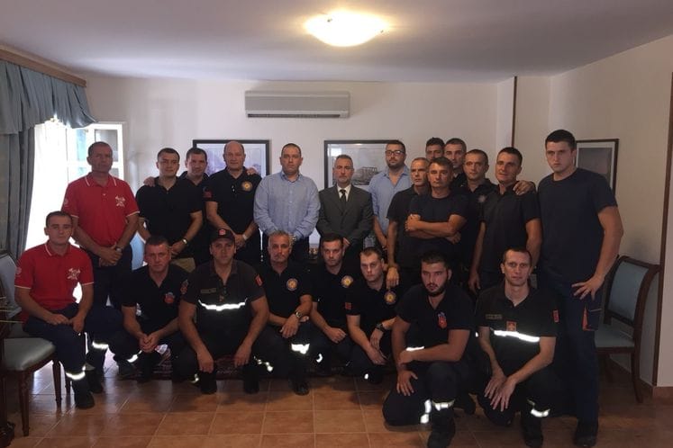 Predstavnici Direktorata za vanredne situacije i lokalnih službi zaštite i spašavanja posjetili Ambasadu Grčke povodom velikih požara koji su zahvatili tu zemlju