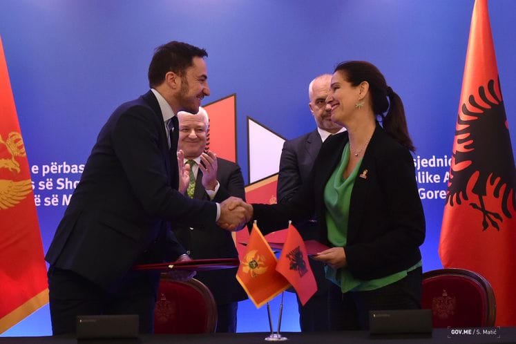 Ministar Bogdanović potpisao Program saradnje u oblasti kulture između Ministarstva kulture Crne Gore i Ministarstva kulture Republike Albanije, za period 2018 – 2020.