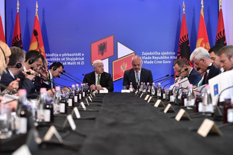 There is nothing we can resent each other, PM Rama says at joint session of Montenegrin, Albanian cabinets