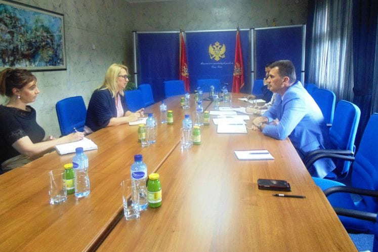 Pejanović: Nastavak dobre saradnje MUP-a i Međunarodne organizacije za migracije (IOM)