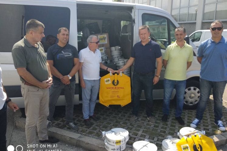 Uručena oprema za zaštitu i spašavanje od požara službama zaštite i spašavanja Kotor, Tivat i Herceg Novi