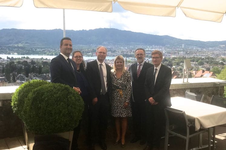 Ministarka Damjanović i direktor Kliničkog centra dr Eraković u Cirihu razgovarali o kreiranju centra za dijagnostiku iz oblasti neurologije i radiologije