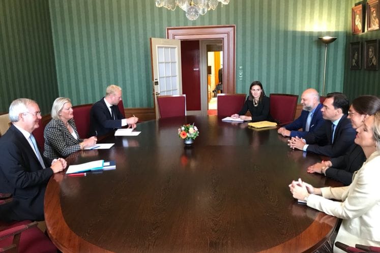 Potpredsjednik Pažin u Hagu: Ubrzani napredak ka EU najbolja podrška proevropskim snagama