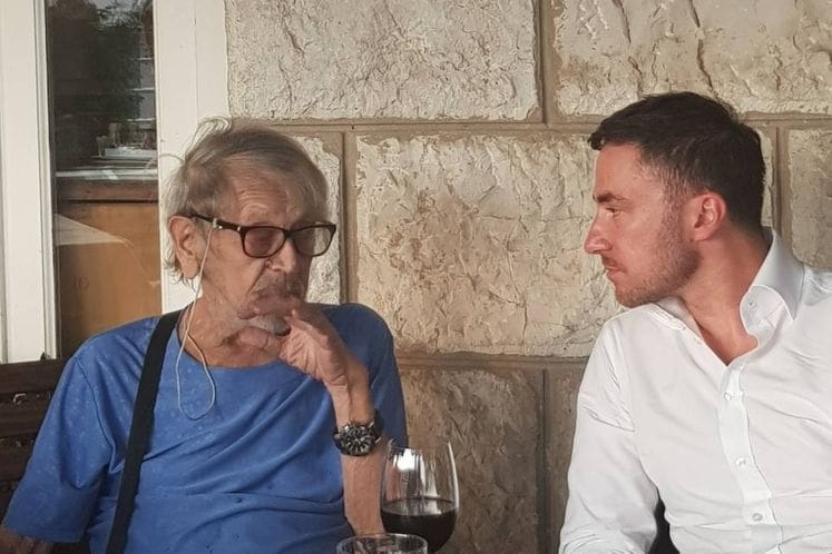 Ministar Bogdanović posjetio istaknutog crnogorskog umjetnika Voja Stanića