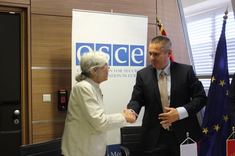 Misija OEBS-a donirala Upravi policije opremu koju će se koristiti u borbi protiv kriminala