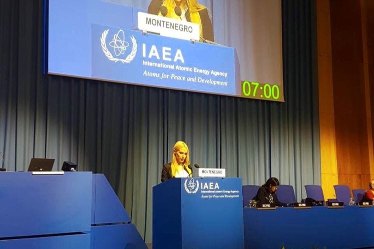Crnogorska delegacija na 62. redovnom zasijedanju Generalne konferencije Međunarodne agencije za atomsku energiju